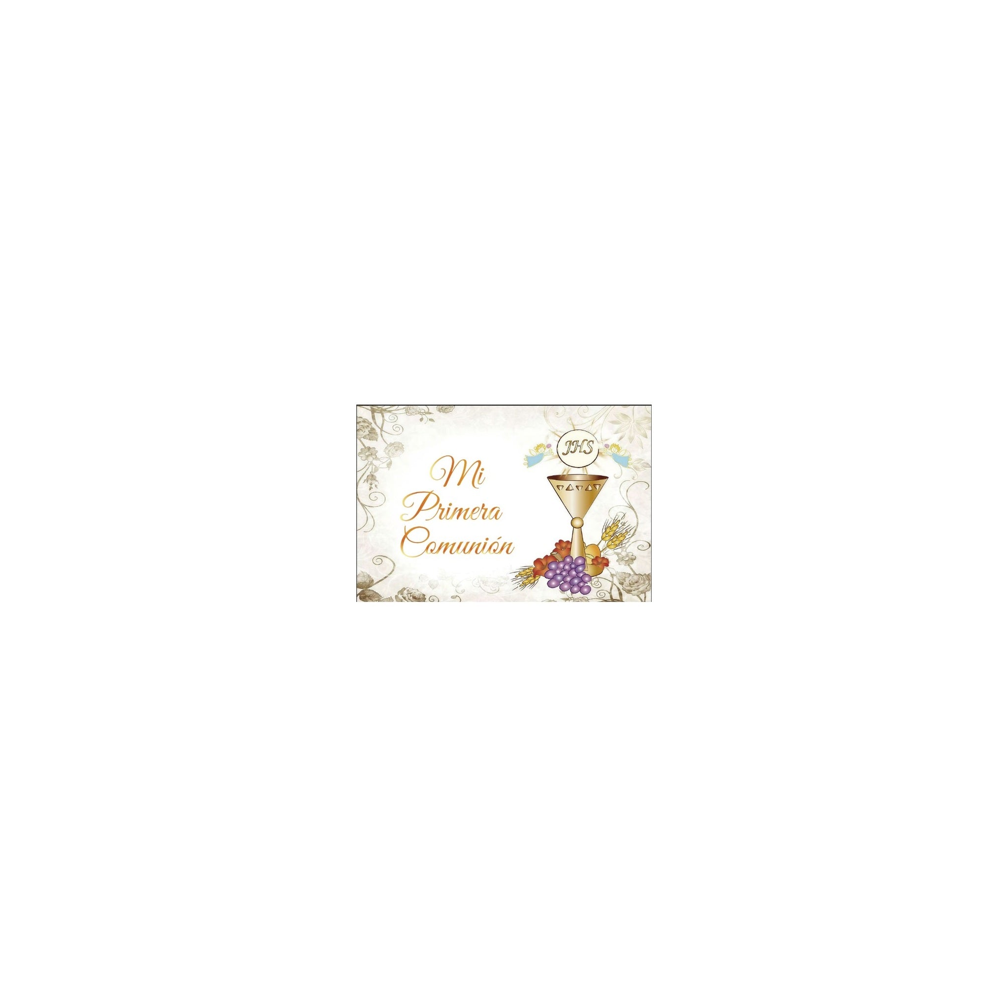 Vinyl Backdrop 1st Communion